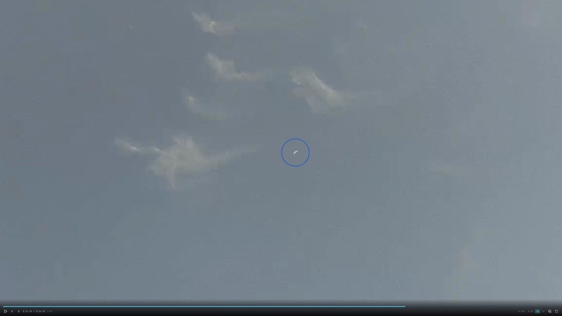 Évènement #779 — objet rapide non identifié